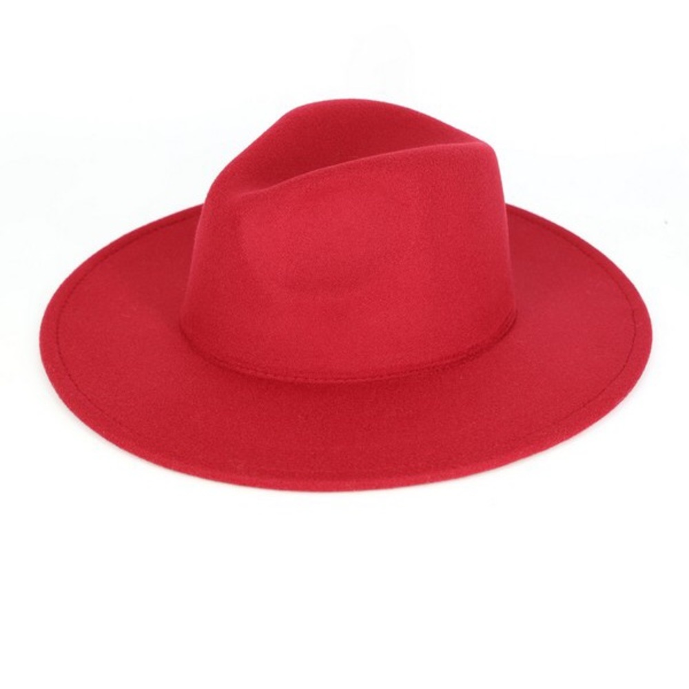 Stylish Women's Fedora Hat - Multiple Colors